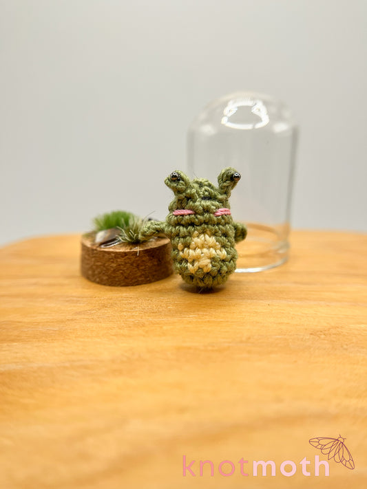 paco frog trinket jar