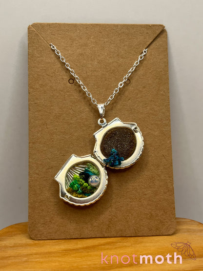 Oswald Octopus Micro-Crochet Locket