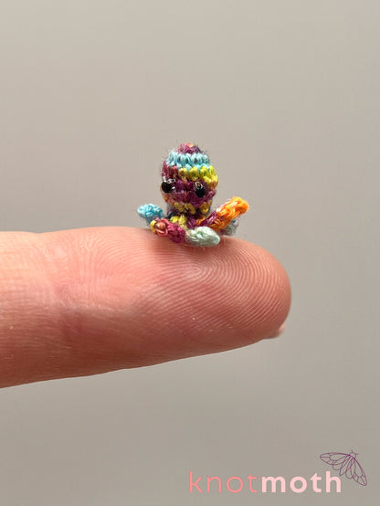 omega octopus micro crochet teacup trinket