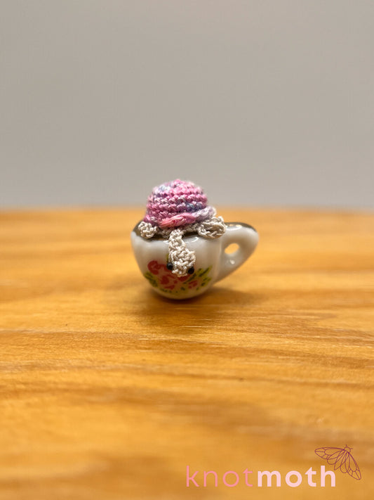 torrance turtle micro crochet teacup trinket