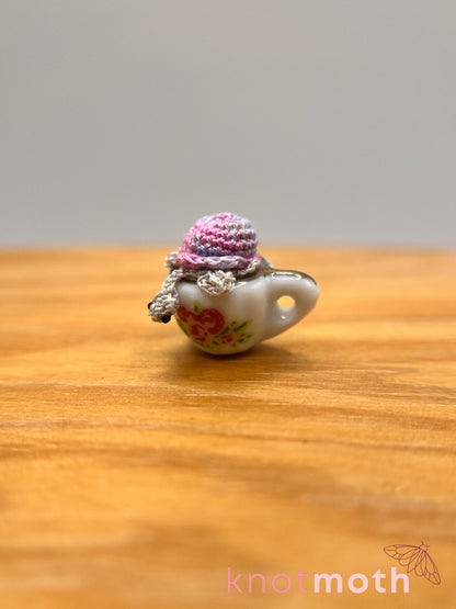 torrance turtle micro crochet teacup trinket