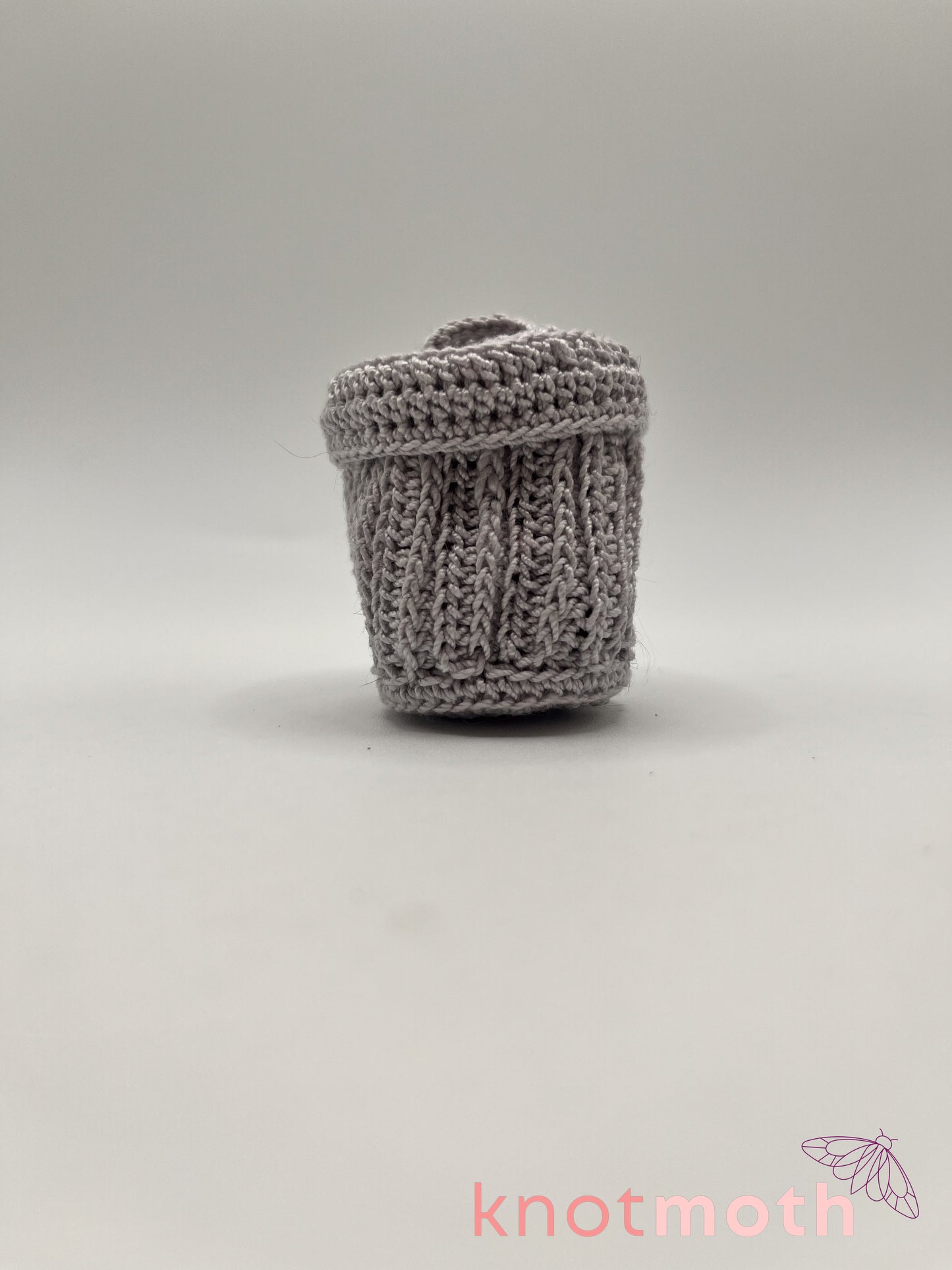 regan raccoon trash panda micro crochet trinket
