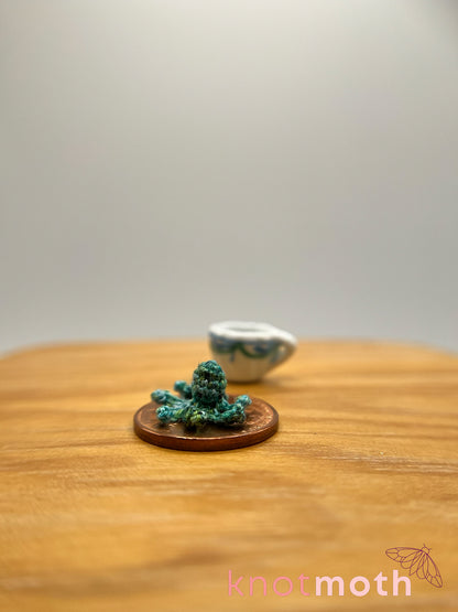 orla octopus micro crochet teacup trinket