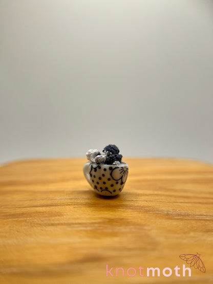 owen octopus micro crochet teacup trinket