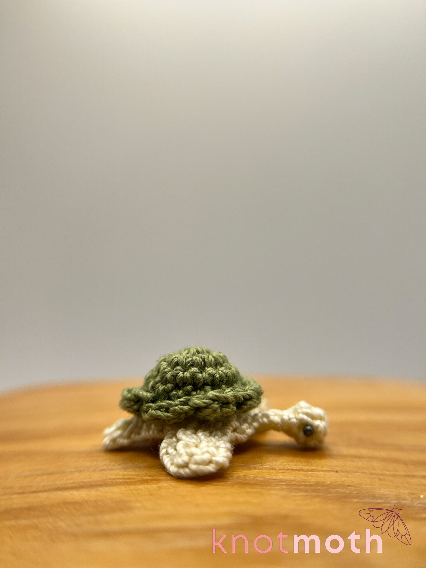 tancy turtle micro crochet plush