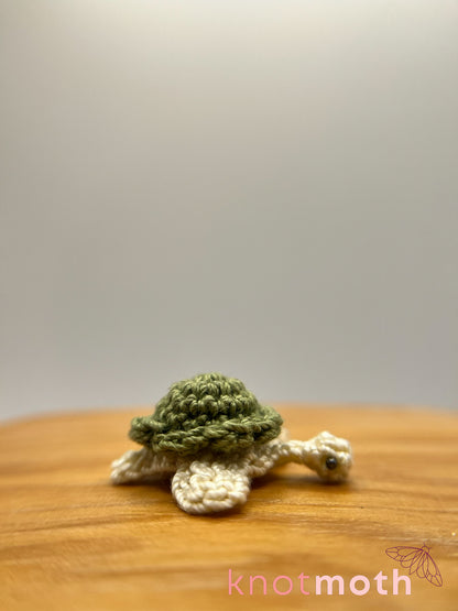 tancy turtle micro crochet plush