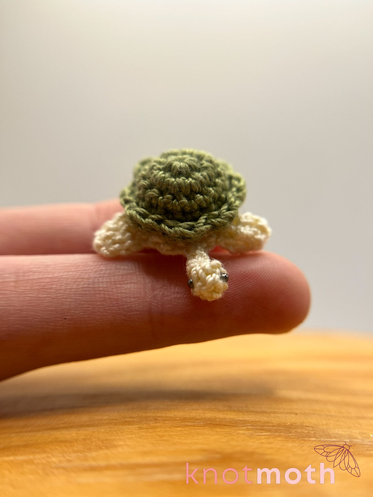 tancy turtle micro crochet plush