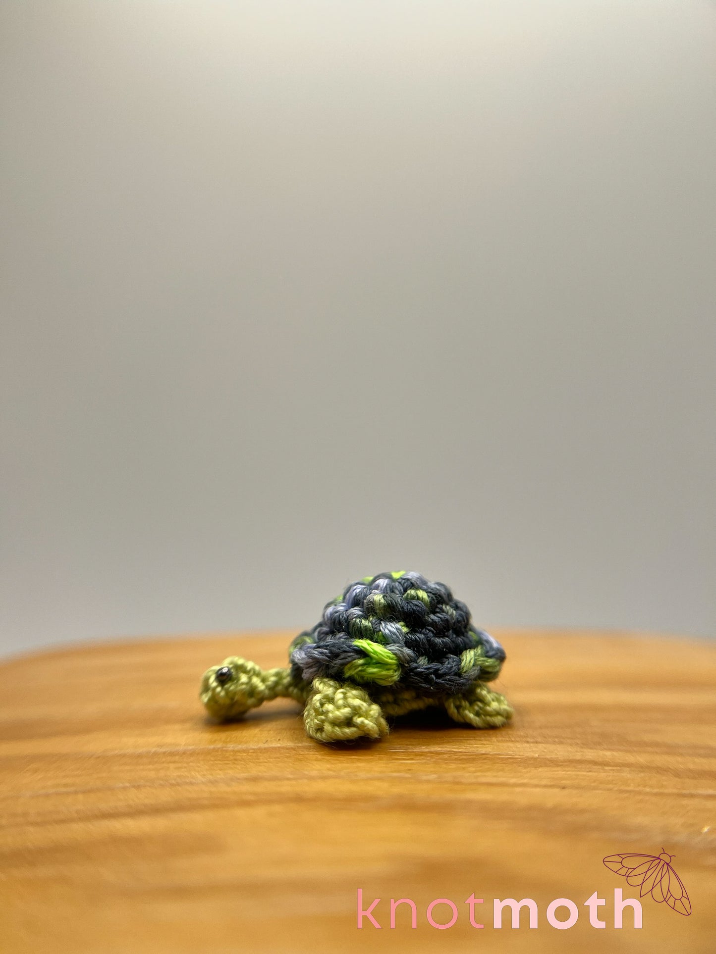 tessa turtle micro crochet plush