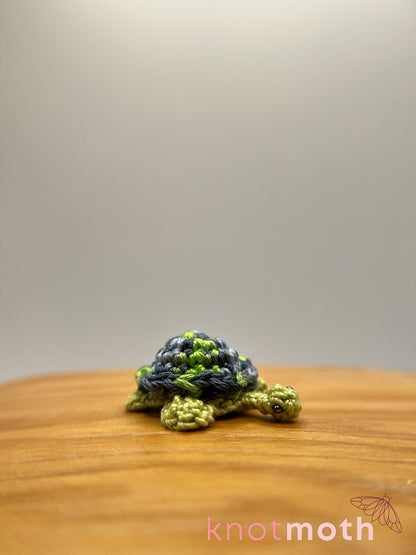 tessa turtle micro crochet plush