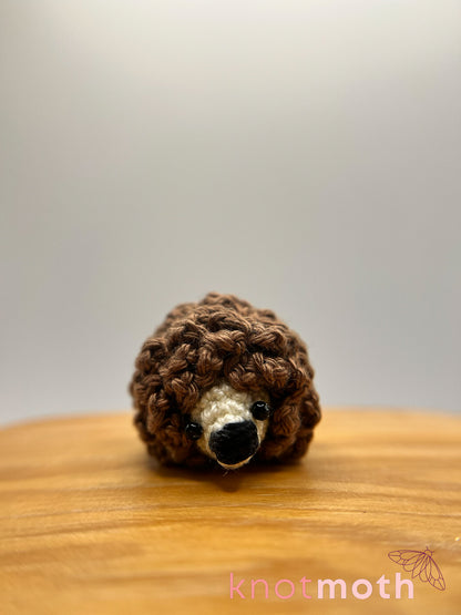 hamlet hedgehog micro crochet plush