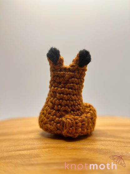 florence fox micro crochet plush