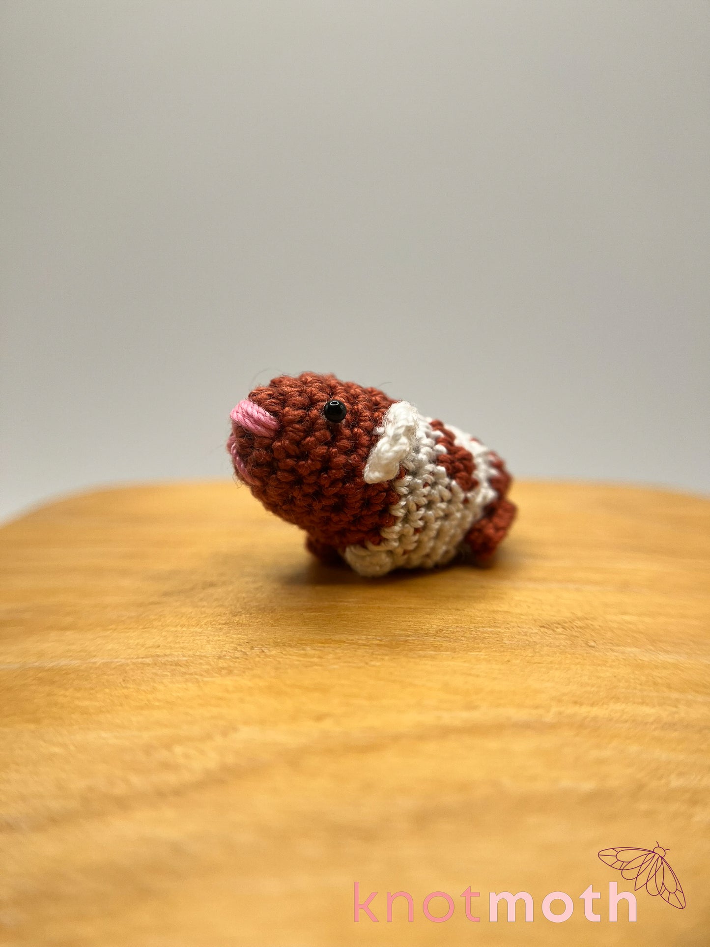 nibbles guinea pig micro crochet plush