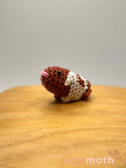 nibbles guinea pig micro crochet plush