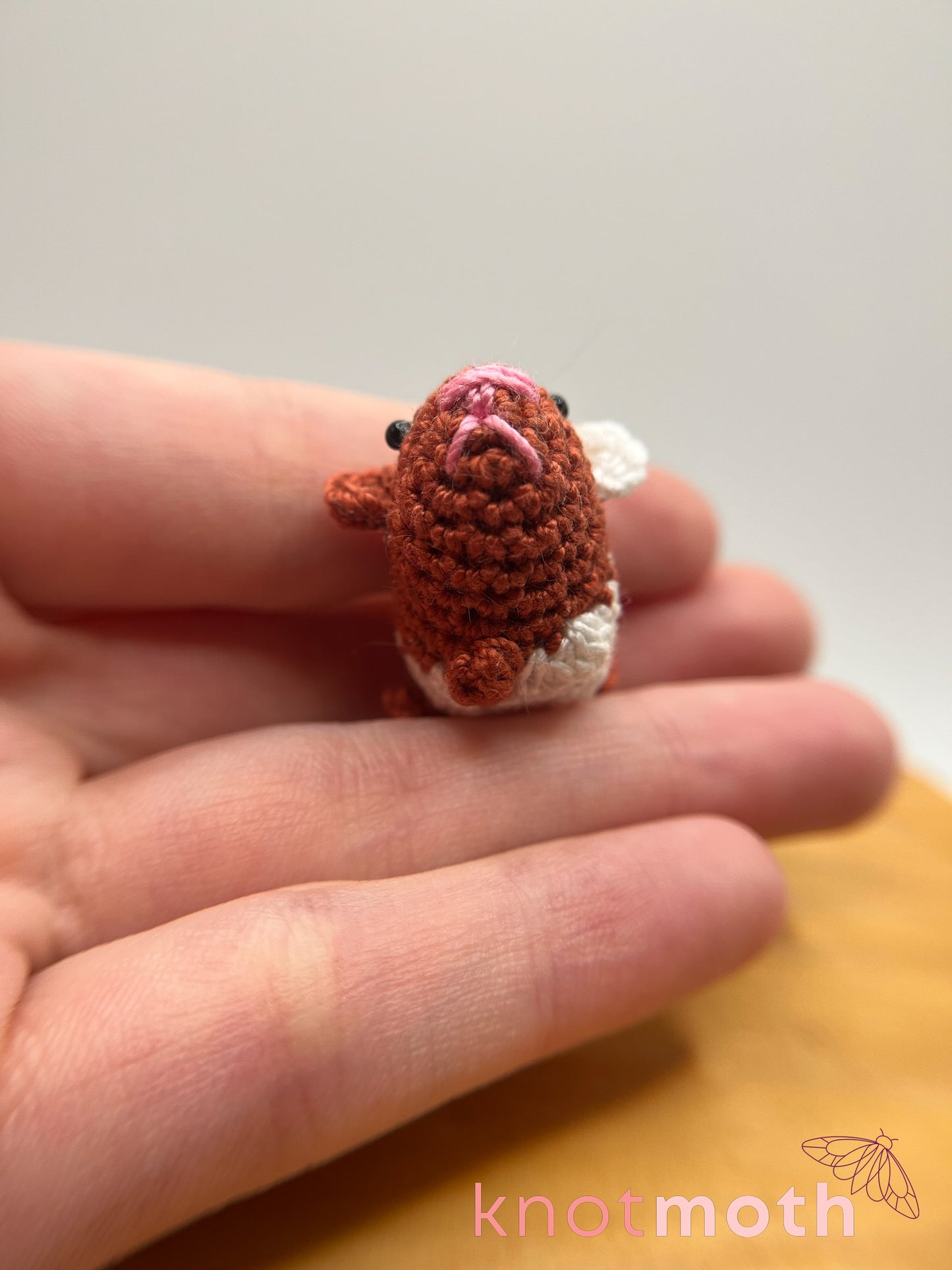 nibbles guinea pig micro crochet plush