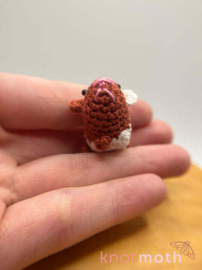 nibbles guinea pig micro crochet plush