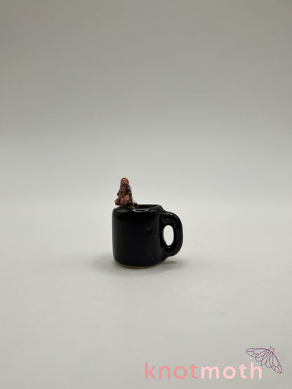 rachel rat micro crochet mug trinket