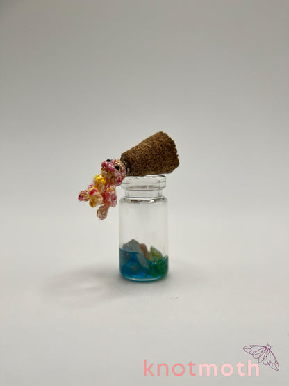 jane jellyfish micro crochet trinket jar