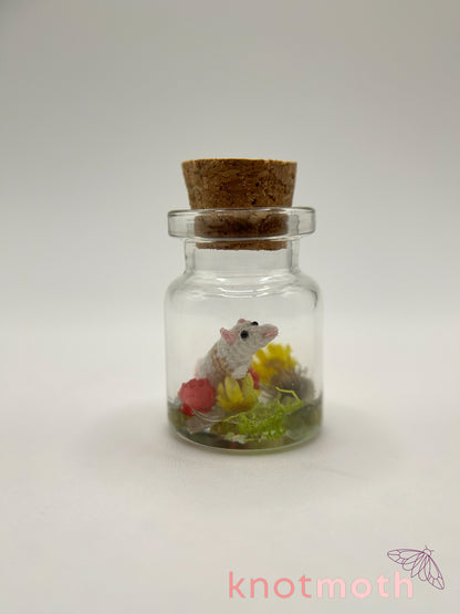 remington rat micro crochet jar