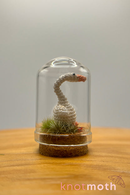 Grace Goose Micro Crochet Cloche Jar (removable, magnetic)