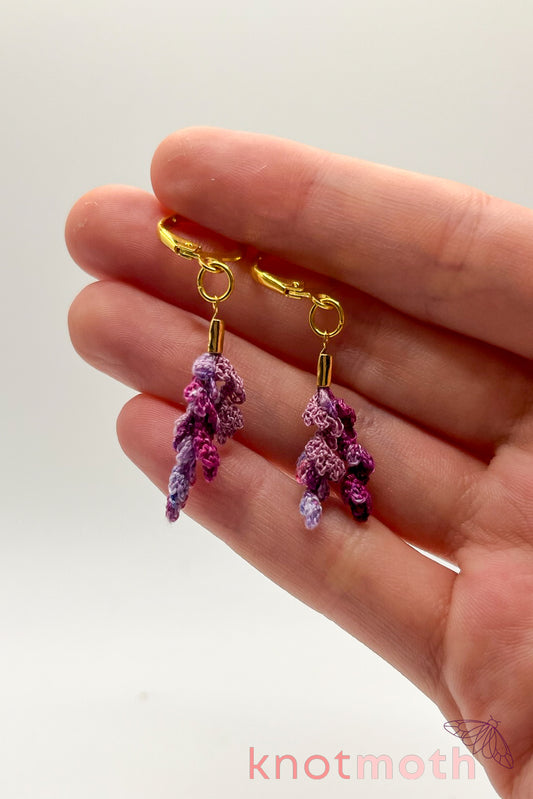 wisteria dangle earrings