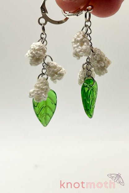 lily of the valley earrings