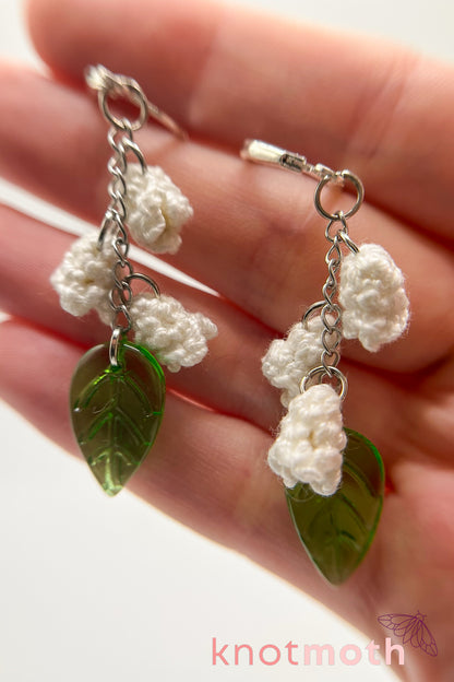 lily of the valley earrings