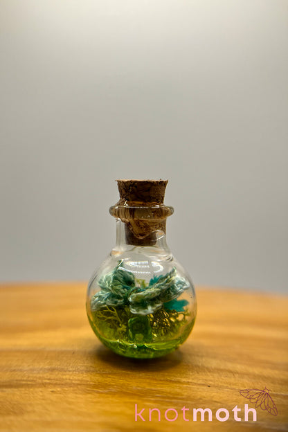 Beaux Butterfly Micro Crochet Trinket Jar