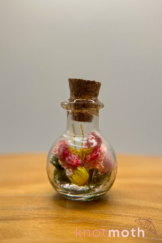 Brynn Butterfly Micro Crochet Trinket Jar