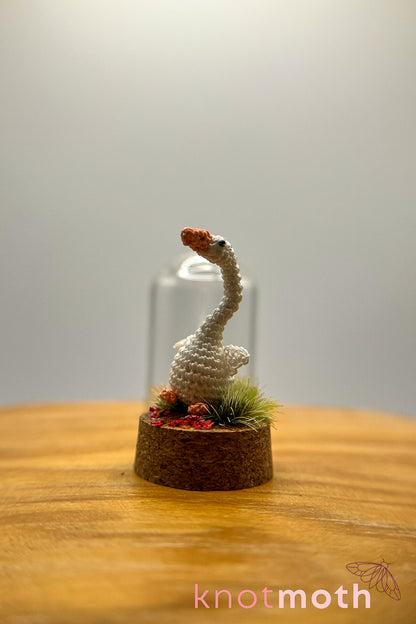 Grace Goose Micro Crochet Cloche Jar (removable, magnetic)