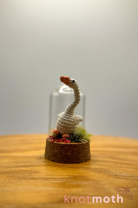 Grace Goose Micro Crochet Cloche Jar (removable, magnetic)