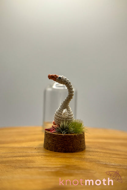 Grace Goose Micro Crochet Cloche Jar (removable, magnetic)