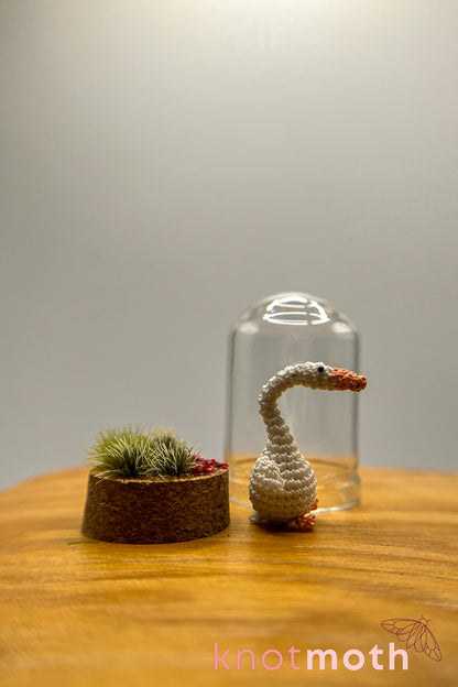 Grace Goose Micro Crochet Cloche Jar (removable, magnetic)