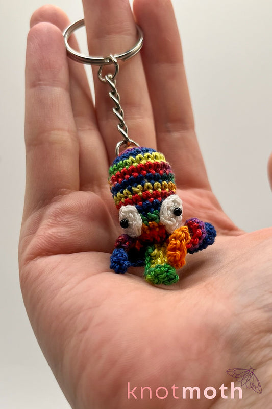 oscar octopus keychain