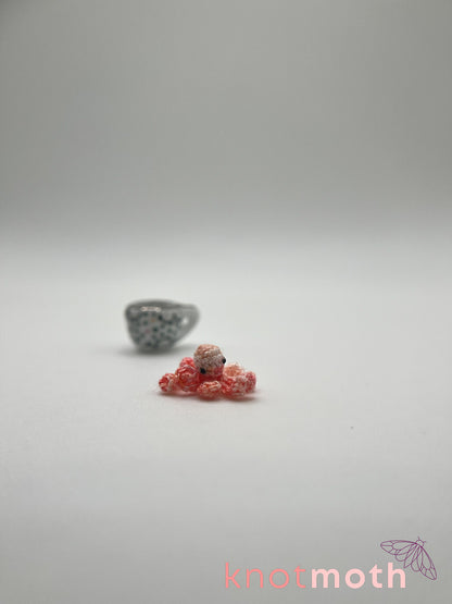 oriana octopus micro crochet teacup trinket