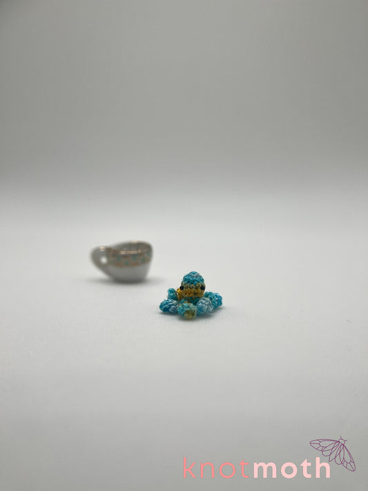 ojai octopus micro crochet teacup trinket