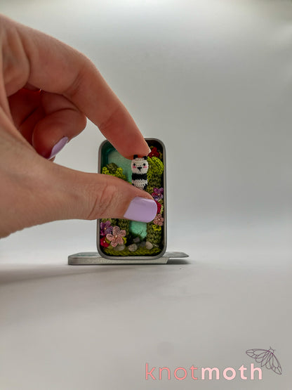 penny panda · bamboo & azaleas mini tin