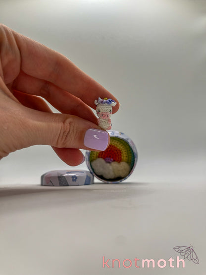 aurora unicorn · rainbow mini tin