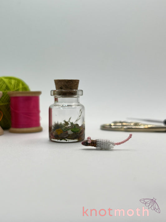 royce rat micro crochet jar