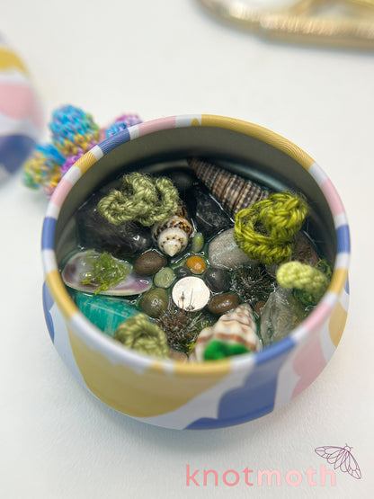 olesia octopus tide pool tin