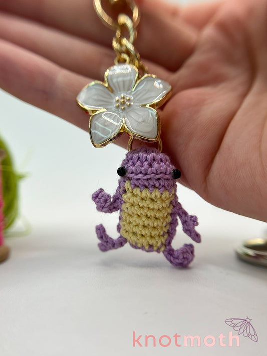 faye frog keychain