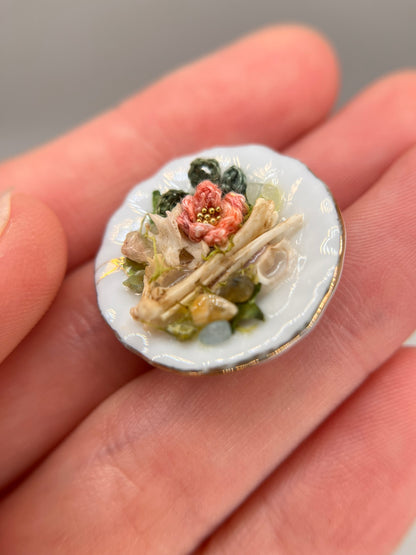 jean-jacques - peach flower bourgeoisie brunch magnet