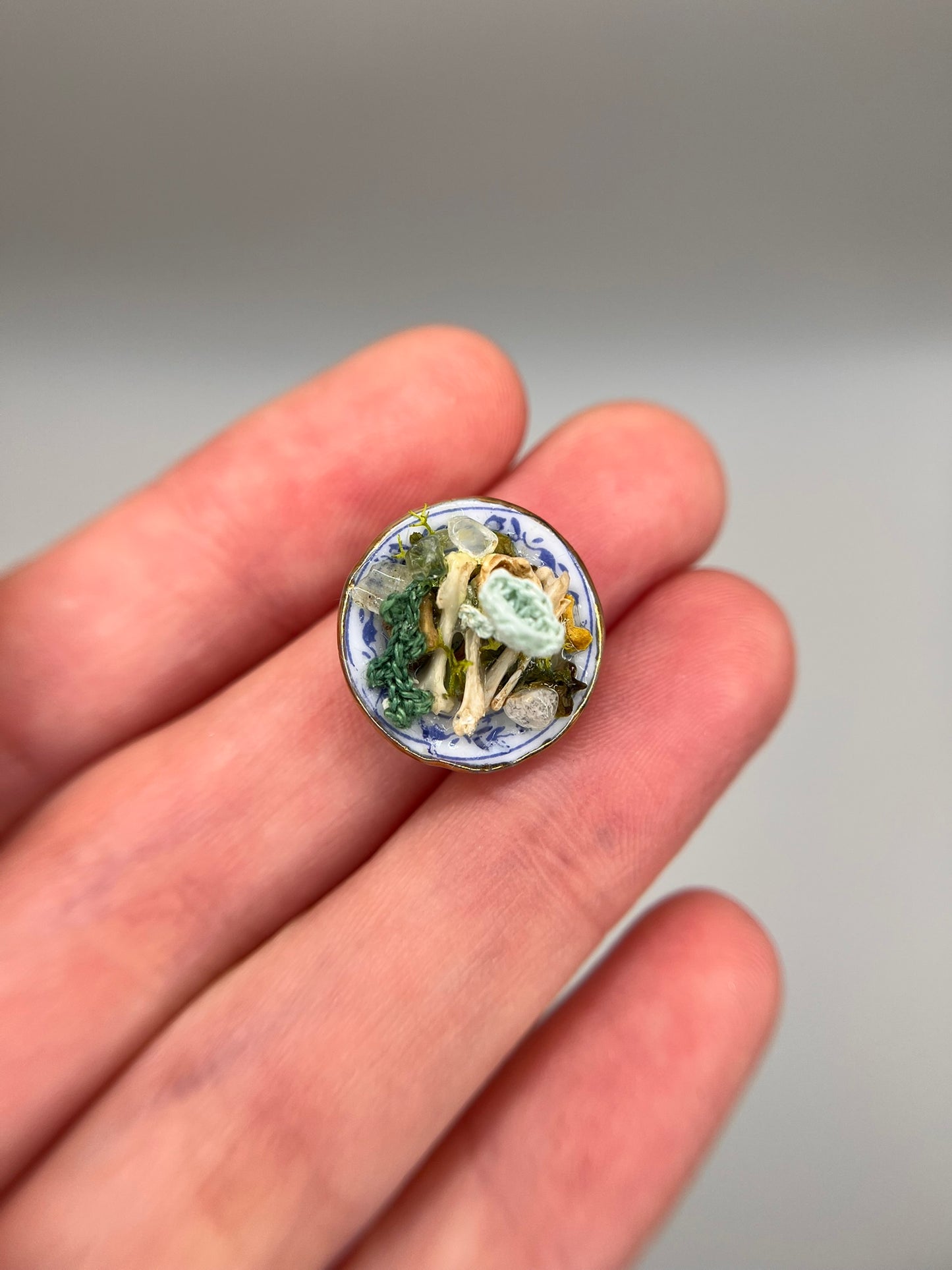 rockefeller - mushroom & vine bourgeoisie brunch mini magnet