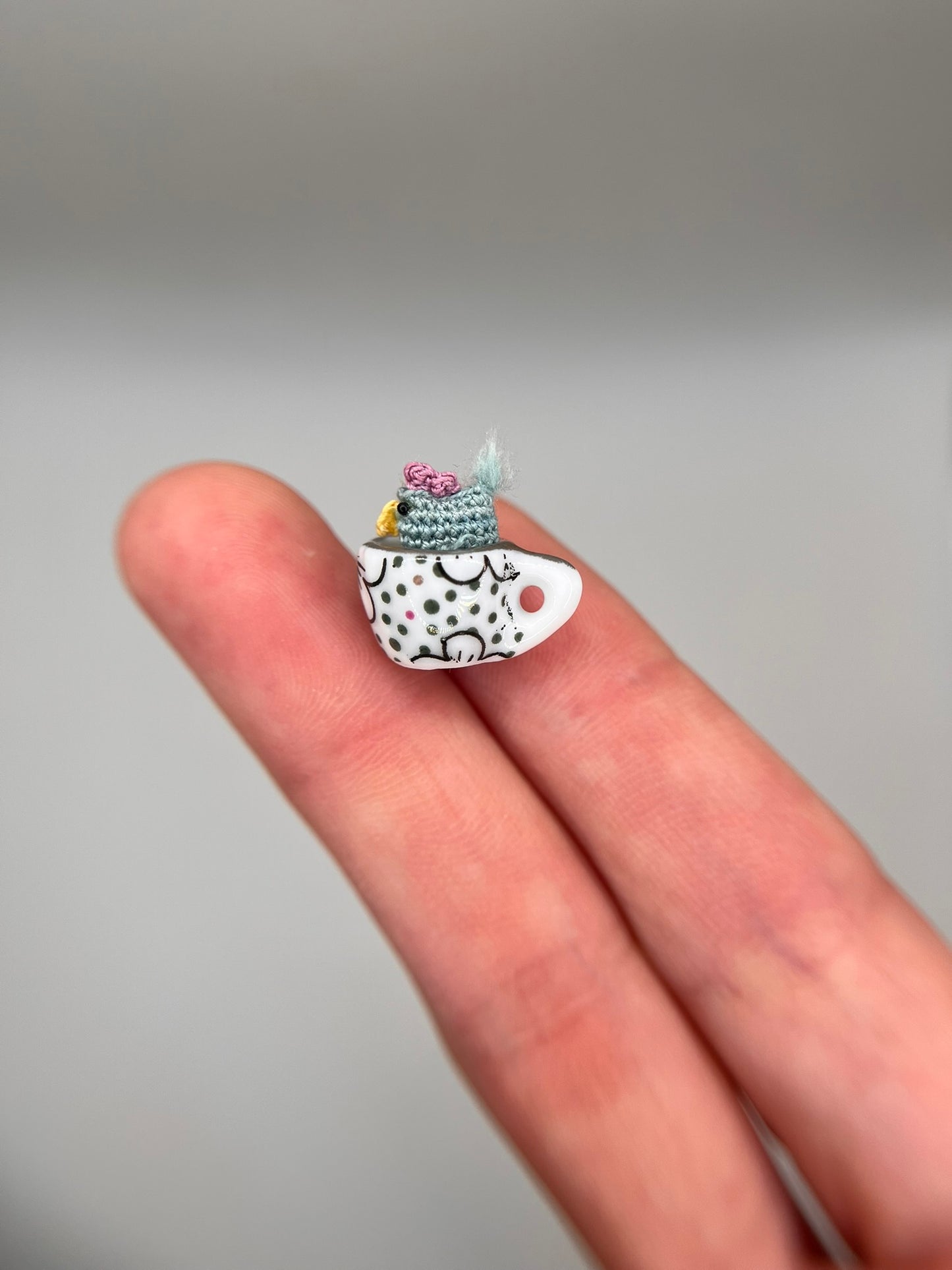 bluette chicka-tea - teacup trinket