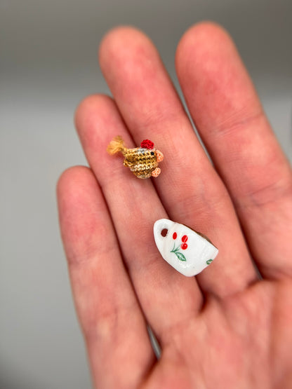 clove chicka-tea - teacup trinket