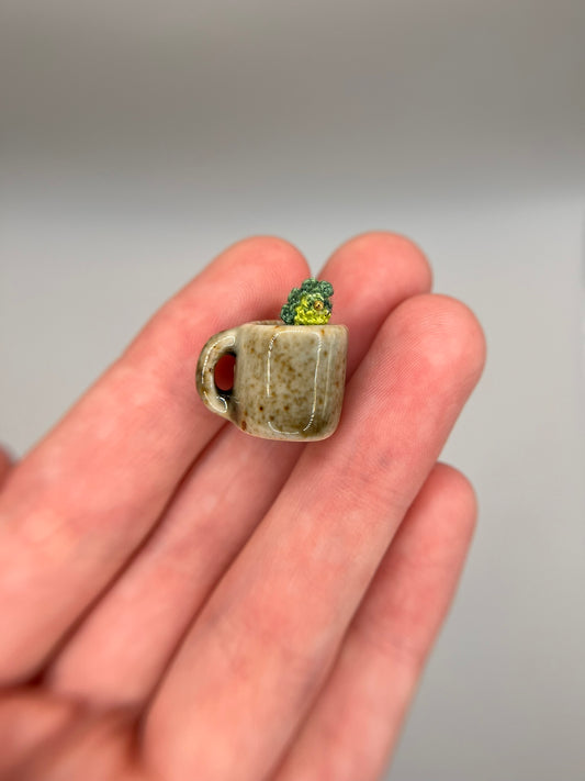 ginko tea-rex - teacup trinket