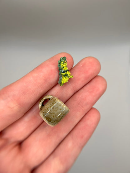 ginko tea-rex - teacup trinket