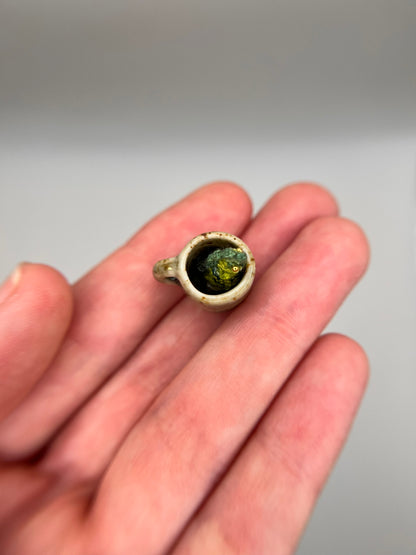 ginko tea-rex - teacup trinket