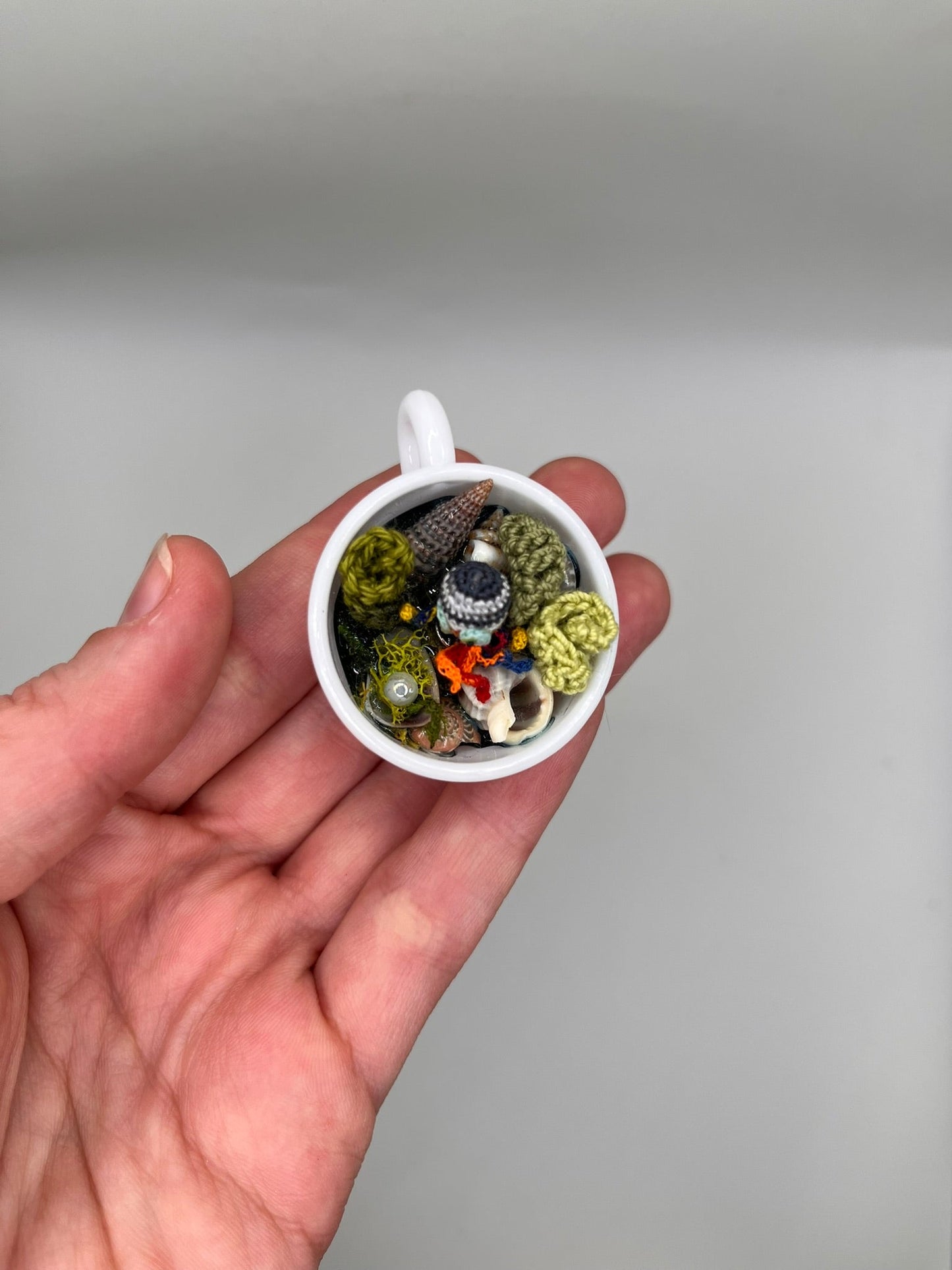 ozara octopus - tidepool teacup trinket