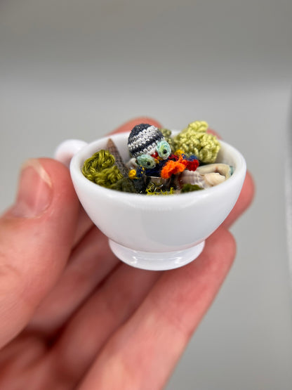 ozara octopus - tidepool teacup trinket