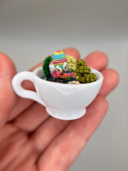 opaline octopus - tidepool teacup trinket